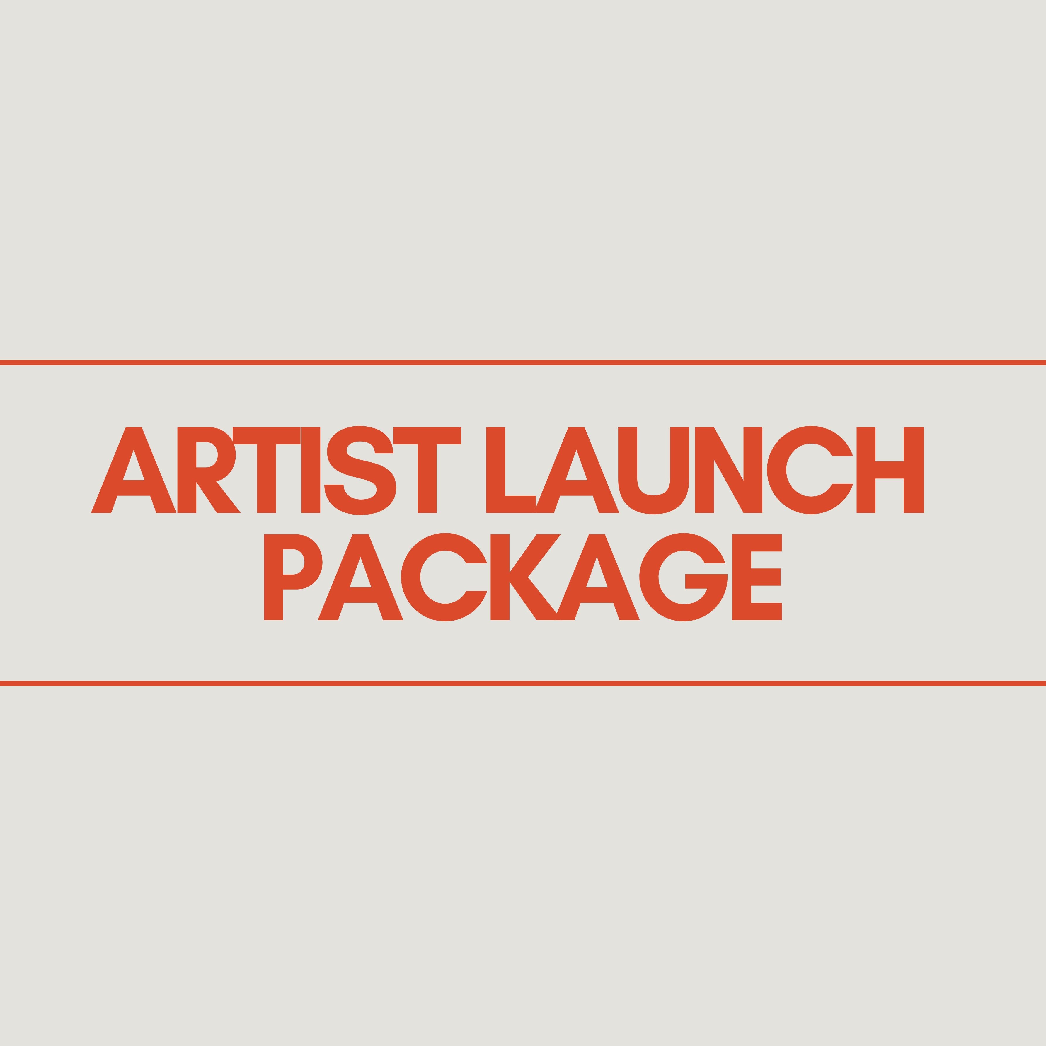 Artist Launch Package