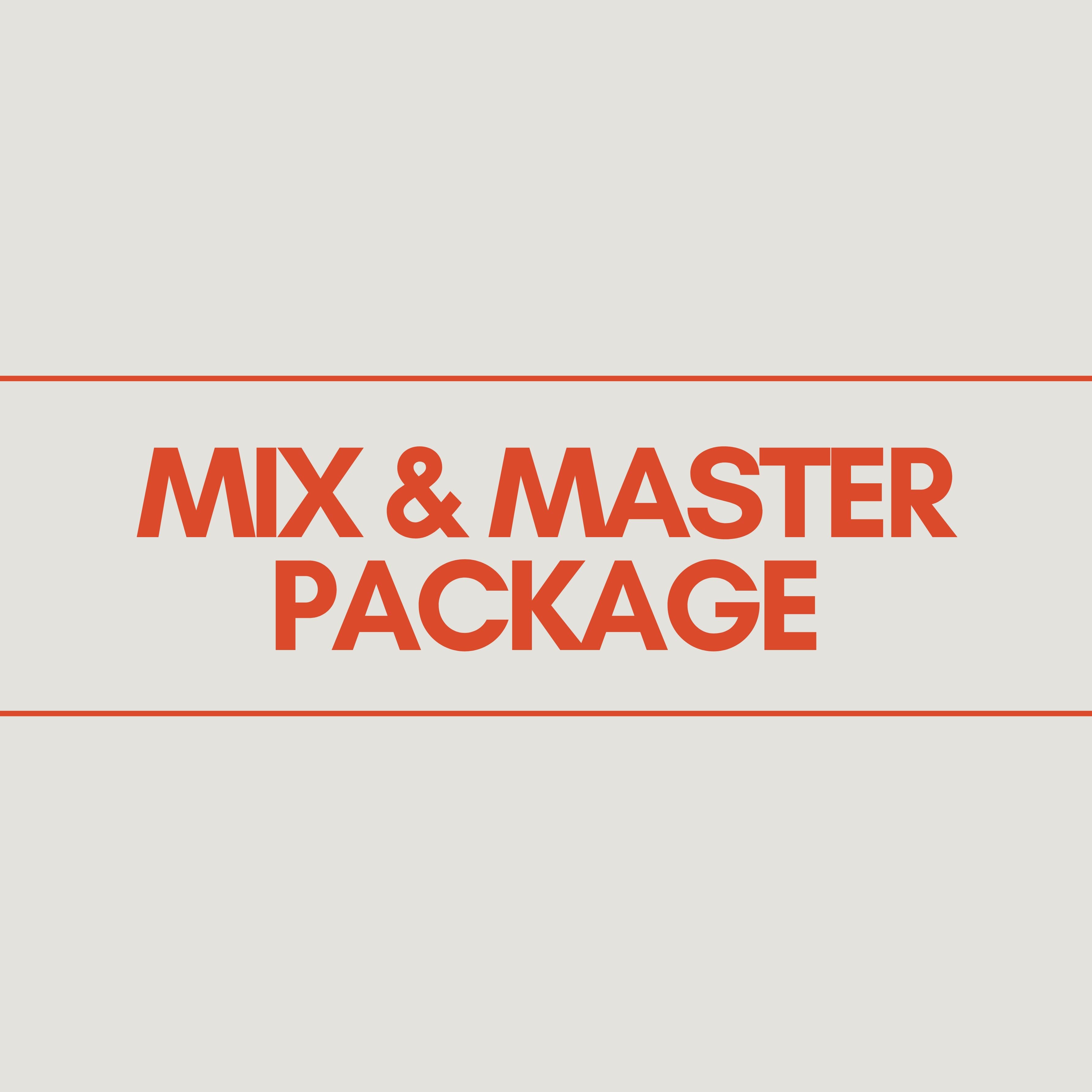 Mix & Master Package