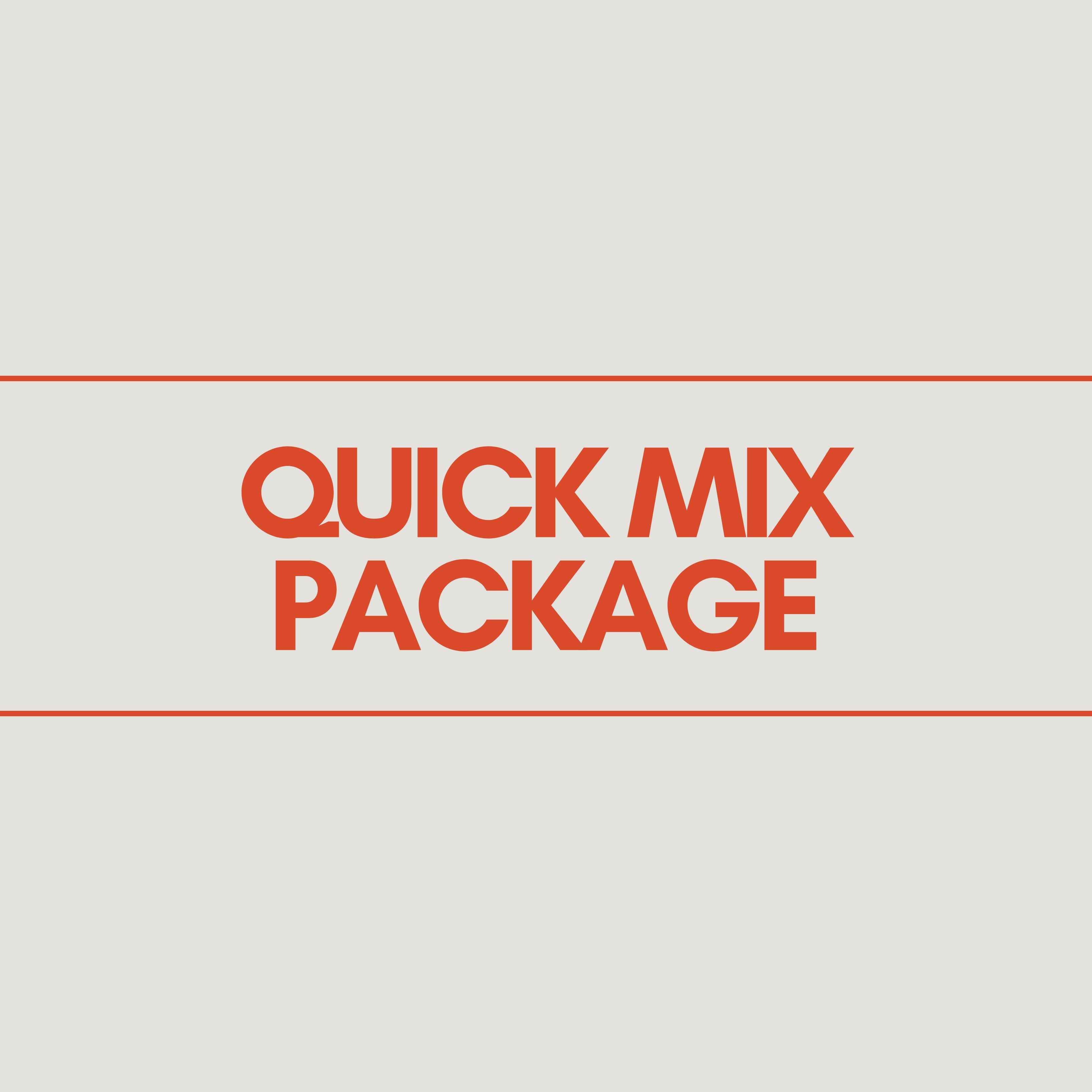 Quick Mix Package